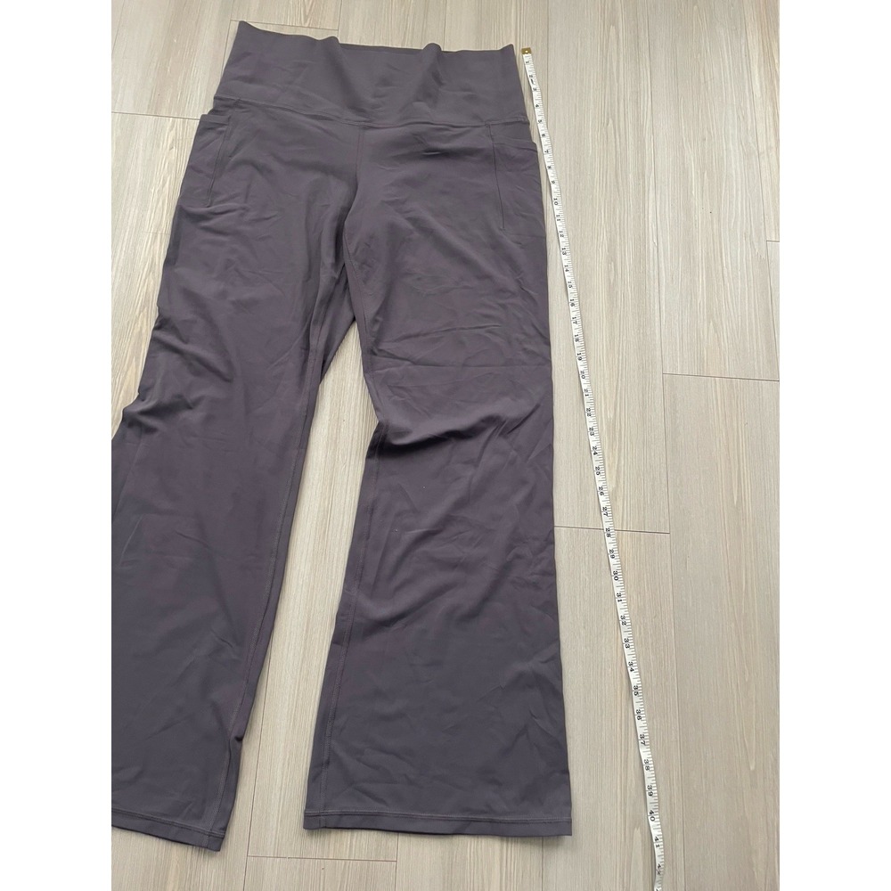 Athleta Women's 1X Purple Flare Leggings Yoga Pants Lounge Athleisure - Picture 5 of 5